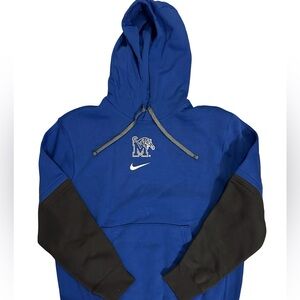 Memphis Tigers Nike NCAA Official On-Field Fleece Hoodie - Medium